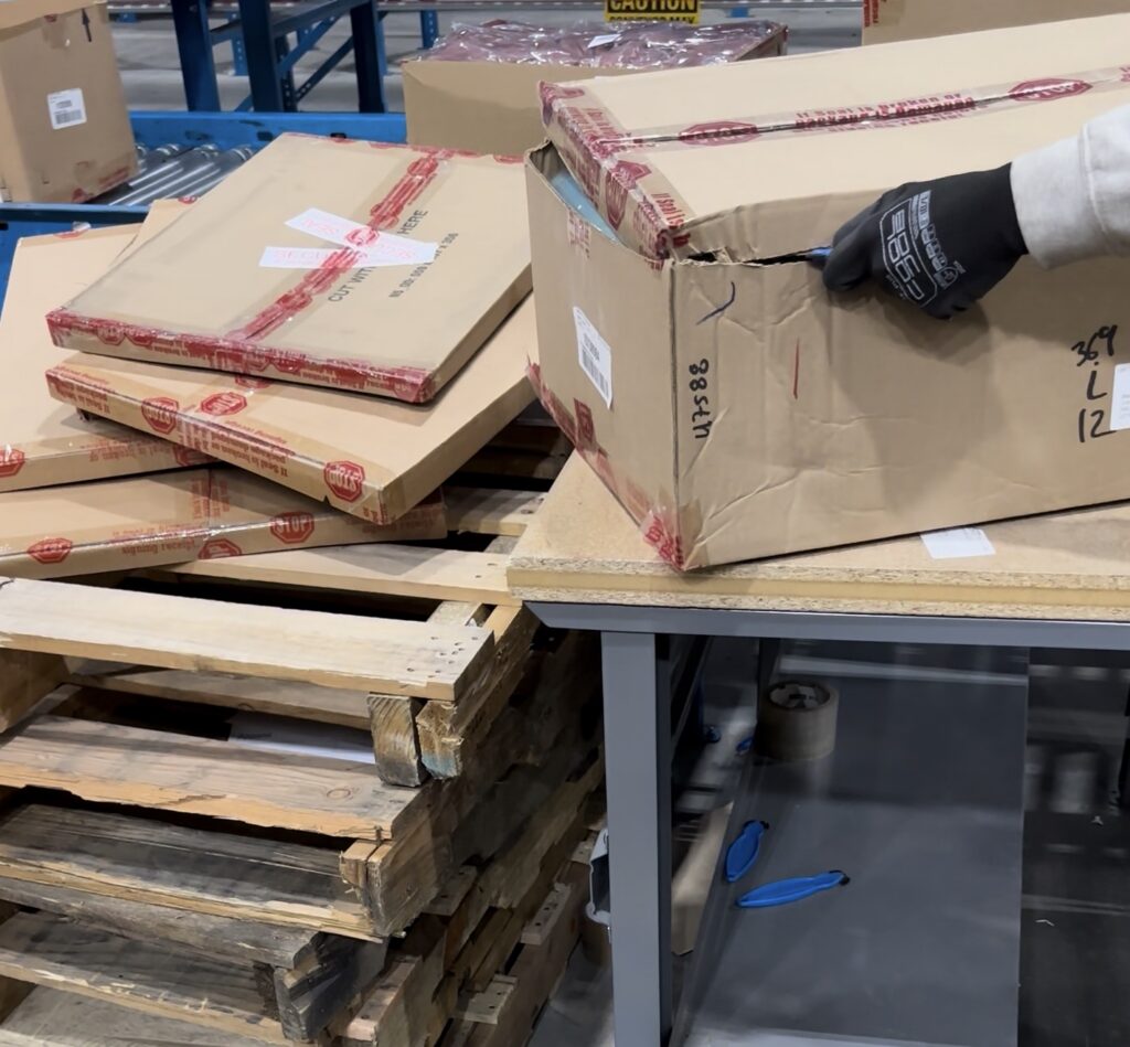 Decant Automated Box Opening
